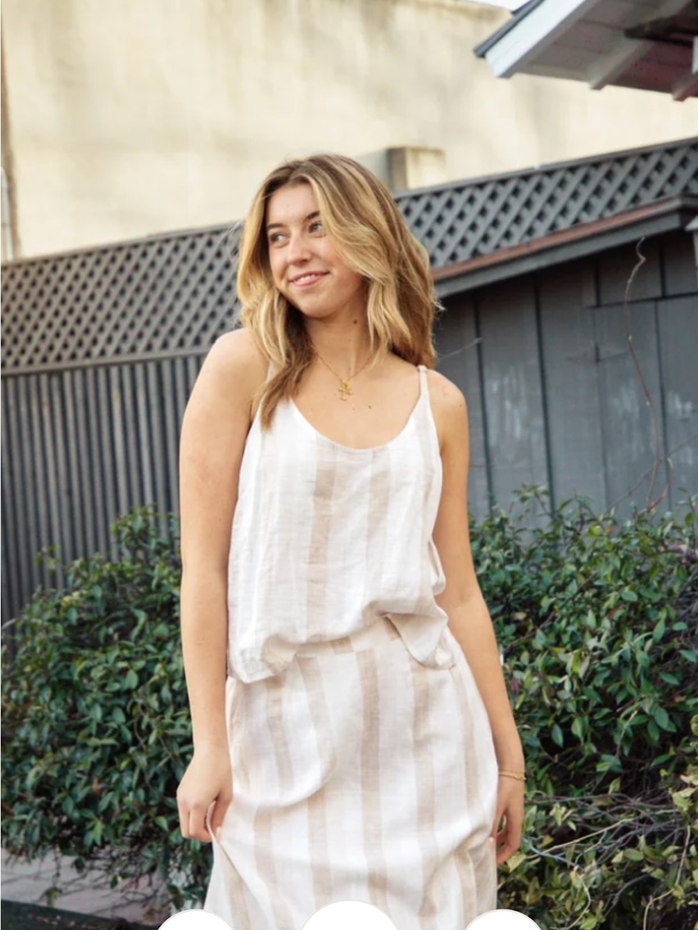 Splendid Sunset Linen Tank